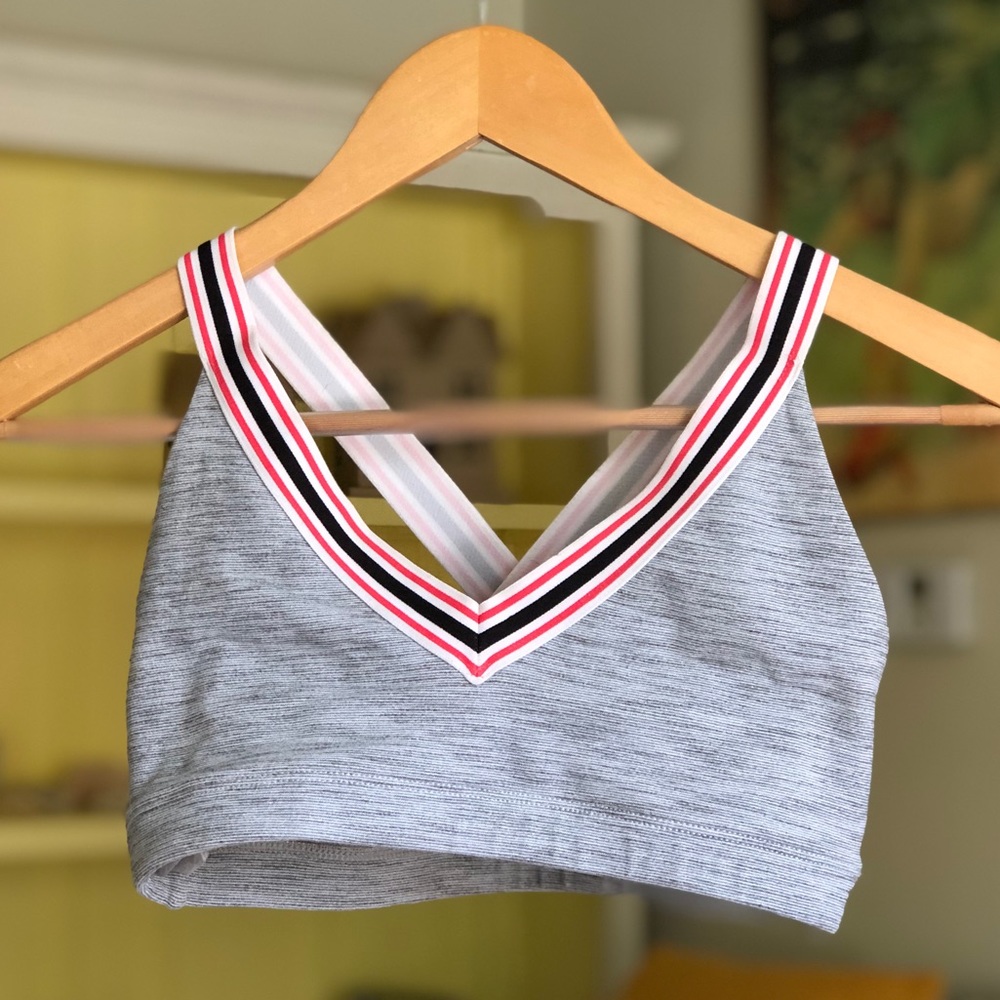 Gray Lorna Jane Sports Bra